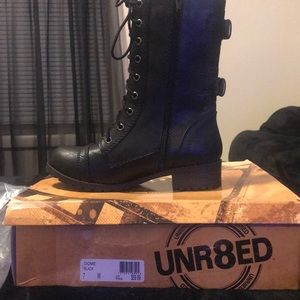 Black Combat Boots